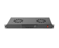 Lanberg Panel wentylacyjny do szafy 19" 230V (czarny) - 506167 - zdjęcie 1